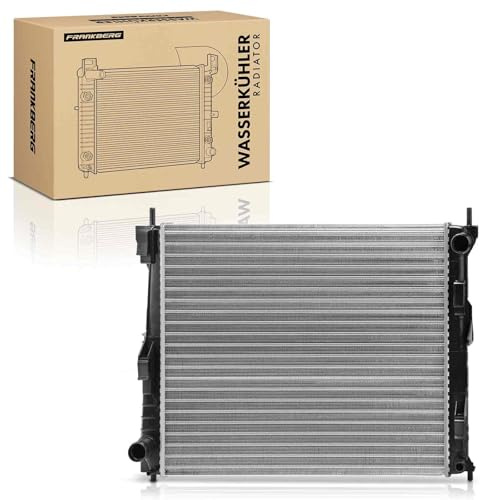 Frankberg Radiateur, refroidisseur d'eau, refroidisseur de moteur | 21410AY600; Compatible avec: Clio III boîte/hayon SB SR, Mode/Grand Mode F/JP0, Clio III BR0/1 CR0/1, Micra III K12