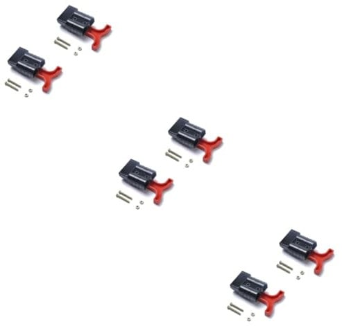 Vaguelly Quick Connector Plug Trailer Plug 3pcs Batteries Battery Quick Connect Battery Connect Quick Connector Battery Quick Disconnect Cylinder Ceramic Tube Low Voltage Connector