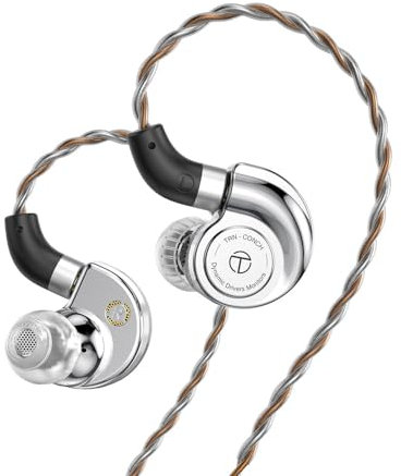 LEAUDIO TRN Conch - Auricolari dinamici ad alte prestazioni per monitor in-ear