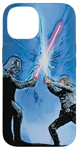 Star War The Empire Strikes Back Lightsaber Battle Blue Case for iPhone 14