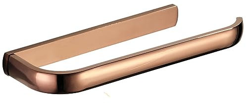 Juego de accesorios de baño de oro rosa, estante de toalla de baño, soporte para escobillas, soporte para papel y perchero, jabonera, accesorios de baño, soporte para cepillo de inodoro (toallero)