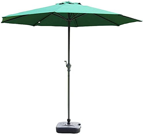 LiJJi Patio umbrellaGarden Parasol Umbrella 2.5mRound Garden Parasol Umbrella Compact S For Outdoor Patio Spaces