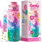 Klever Kits Decoración De Botellas De Agua Para Niños, Kits De Arte Y Manualidades Para Niños, Decora Tu Propio Kit De Botella De Agua Para Niñas De 6-12 Años, Sirena Chicas Diamante.