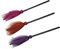 ibasenice 6 Pcs Magician Yarn Broom Broom Halloween Decor Witch Yarn Broom for Role-play Cosplay Witch Broom Witch Broomstick Role- Play Witch Broom Prop Halloween Broom Mesh
