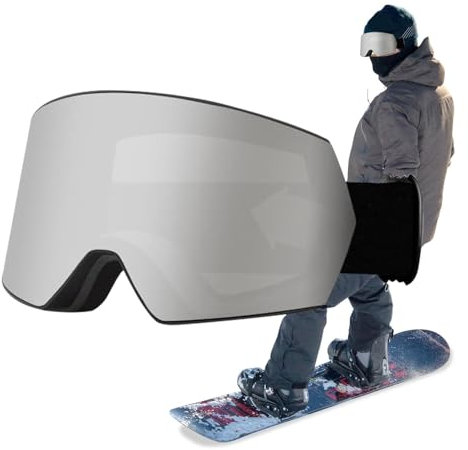 Ski Goggles, Snow Goggles, Anti-Fog Ski Goggles, Windproof Ski Goggles, Double Layer Ski Goggles, Kids Ski Goggles, Youth Snow Goggles, Men’s Ski Goggles,