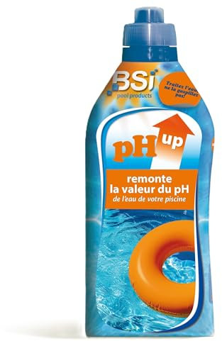 BSI - pH Plus - Poudre - pour Augmenter Le potentiel Hydrogène De l'eau - Idéal en Piscine Et Spa - Retrouver Une Baignade Agréable - 1Kg