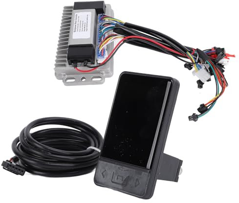 RiToEasysports Bike Controller Display Meter Kit, 36V 48V 60V 750W 33A LCD -Anzeigemesser Bürstenloser Motor Controller Elektromodifikationsmodifikation Kit für Elektrofahrrad