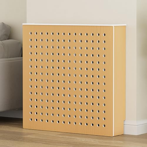 KLWQR Moderne Heizkörperverkleidung Dekorative Heizungsverkleidung für Fußbodenheizung Heizkörperabdeckung Schrankabdeckung für Wohnzimmer und Badezimmer(70x70x15cm/28x28x6in)