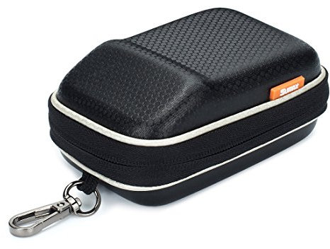 Black Hard Shock Resistant Compact Digital Camera Case For CANON PowerShot SX720 HS G9 X Nikon COOLPIX A900 W100 Panasonic Lumix DMC TZ80 TZ70 SONY Cyber-Shot DSC WX500 HX90 HX60 RX100 SAMSUNG NX mini