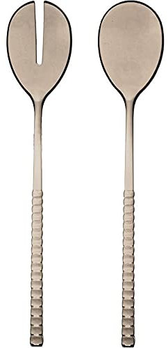 Baci Milano Posate Insalata WOOD party melamina Chic&Zen ZSLCUT.ZEN02