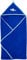 Playshoes Jungen Frottee-Kapuzentuch Hai 340033, 7 - Blau, 100x100cm