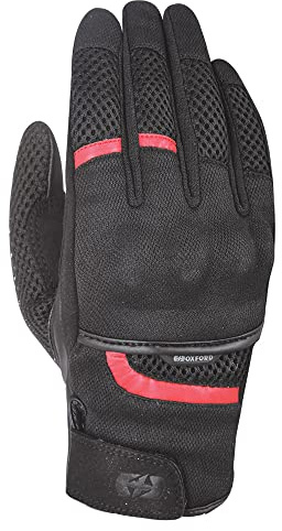 Oxford Brisbane Air Herren Kurzer Sommerhandschuh, Tech Black, M