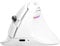 DeLUX Mouse Verticale Wireless, Mouse Ergonomico Ricaricabile, Click Silenzioso, 6 Pulsanti, 4000 DPI, 2.4G/BT 5.2 Dual-mode per Tunnel Carpale, per Laptop/PC/Mac (M618MINI-Bianco)