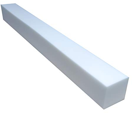 All4All Matratzenverlängerung – Zusatzmatratze - Schaumstoff zuschnitt - Matratzenkeil - Bett Lückenfüller - Matratzenausgleich – Matratzenverbinder - Matratzenverbreiterung - 10x10cm - RG25/44(120)