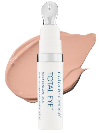 Colorescience Total Eye 3-in-1 Renewal Anti-Aging Wrinkles Dark Circles LSF 35 Luxury..
