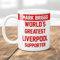 Liverpool Cup Personalised Liverpool Mug Personalised Mug for Liverpool Fans Fathers Day Birtthday Christmas Liverpool Gift Liverpool Present