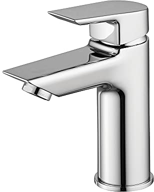 Ideal Standard Tesi Basin Mixer Without Pop Up Waste, Chrome