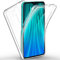 COPHONE® Coque 360 Compatible Xiaomi Redmi Note 8 Pro 100% Transparente 360 Protection intégrale Avant Souple + arrière Rigide. Housse Tactile 360 degres Anti Choc