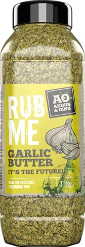 Angus & Oink | Garlic Butter Seasoning | Roast Potato & Meat Rub | 1.1kg