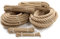 30 mm Jute Rope, 10 metres / 32 ft Long, Strong Natural Hessian Cord, Perfect for Decking, Gardening, Bundling, Camping, Decorating, Boating