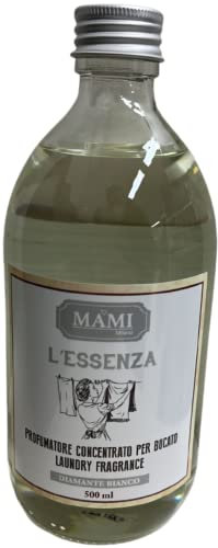 MAMI MILANO Ammorbidente Bucato Profumatore Concentrato Essenza Diamante Bianco 500ML