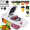 TENBOK 22 in 1 Vegetable Choppers, Deluxe Onion Chopper, Multifunctional Mandoline Slicer with Container, egetable Cutter Dicer for Vegetable & Fruit, Spiralizer Vegetable Slicer