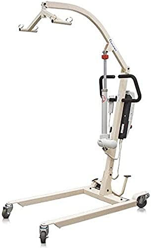 QUIRUMED Grúa para personas con movilidad reducida, Motor eléctrico, Ayuda elevación paciente, Parada de emergencia, Para personas mayores, Para minusválidos, Hasta 150 kg
