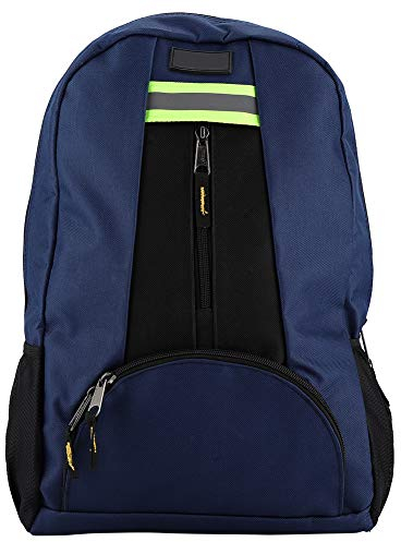 Mochila de Herramientas para Hombre, Tela Oxford, Mochila para Herramientas, Bolsa Resistente Al Desgaste para Electricista, Fontanero, Reparador(Azul)