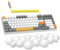 K3 Apex Pro Mechanische Gaming-Tastatur, 98 Tasten, kabelgebundene Tastatur mit Nummernblock, Chroma-RGB-Hintergrundbeleuchtung, linearer roter Schalter, Pro Custom Coiled USB-C-Kabel,