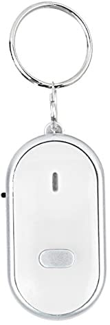 Sonew Key Finder Kabelloser Schlüsselsucher Verlust ABS Material Pfeife Haustier Tracker [weiß] Key Loss (Weiss)