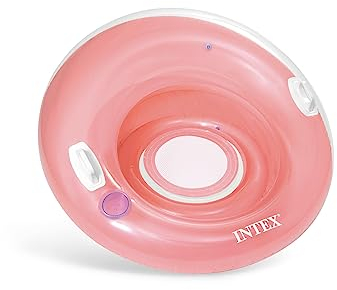 Intex 58883NP - SIT 'N LOUNGES - Aufblasbarer Schwimmring Poolsessel - Rosa