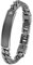 s.Oliver Identarmband Edelstahl Herren Armschmuck, 18,5+1,5+1,5 cm, Grau, Kompass, Kommt in Schmuck Geschenk Box, 2036847