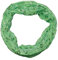 beybey® Damen Seide Loop Schal mit Blumenmuster - wunderschön und fein - Seidenschal - Loop Schal Damen - Schlauchschal Damen (SX8 green)