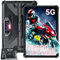 OUKITEL 32000mAh (33W) RT7 Rugged Tablet 5G LTE Android 13-24GB(12+12) RAM + 256GB ROM 10.1 Pollici FHD+ Tablet Robust - 48MP+32MP Camera Tablet PC - Impermeabile IP68/IP69K /NFC/OTG/GPS Nero