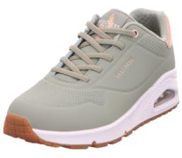 Skechers Uno - Shimmer Away, Zapatillas de Deporte Mujer, Salvia, 37 EU