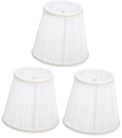DOITOOL 3 Stück Lampenschirm Zum Anklipsen Staubdicht Für Deckendekorationen Tischlampenschirm Einweihungsgeschenk Hut Taschenlampe Zum Dekorieren Von Stofflampen Wäschekorb