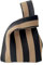 Anopo Damen Geknotete Gewebte Tasche Klein Gehäkelt Handtaschen Niedlich Ästhetisch Blume Portemonnaie Handgelenk Tasche Gestrickt Mode Tragetasche Streifen2 Schwarz Khaki