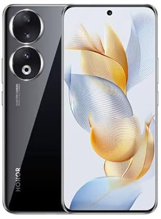HONOR 90 teléfonos móviles, cámara triple de 200 MP, pantalla curvada de 6.7 pulgadas AMOLED 120Hz, smartphone 5G 12GB + 512GB, batería de 5000mAh, Supercharge 66W, Dual SIM, Android 13, negro