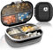 Ptyism 2 Stück Pillendose für Unterwegs（Groß + Klein）Tablettenbox 7 tage für unterwegs丨Reise Pillenbox，Pill Organizer Travel Für Reise und Tägliches Gebrauch usw