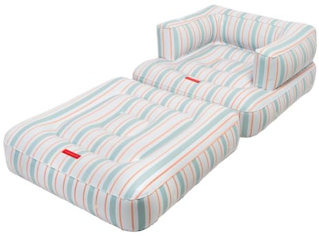 Flamingueo Colchoneta Piscina - Flotadores Piscina, Hinchables para Piscina, Colchoneta Playa, Tumbona Piscina con Posavasos (45 x 180 x 90 cm)