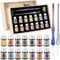 Calligraphy Pens Glass Dip Pen with 14 Color Inks,Calligraphy Kits for Beginners,18-Pieces Glass Pen and Ink Set,Calligraphy Pens for Writing,Dip Pens for Signing,Drawing,Calligraphy Gift Set