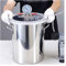 100 75 72 50 35 20 12 6L Epoxy Resin Vacuum Degassing Chamber, Stainless Steel Wood Stabilizer Pot/Vacuum Chamber Kit for Plaster Silicone with Acrylic Crystal Lid, without Pump(2Gal/6L)