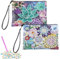 Mecmbj Diamond Painting Kinder,Bastelset Kinder ab 6 Jahre,2 Stück Diamond Painting Tasche,Bastelset Mädchen Diamond Painting Kosmetiktasche mit Blumenmotiv,für Mädchen im Alter von 6–12 Jahren