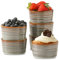 Hasense Ramekins, 6 OZ, Set of 6 Oven Safe for Creme Brulee,