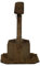 ZICOM Krippenzubehör Galgenbrunnen 10x9x15cm Holz – Authentischer Miniatur-Brunnen für Krippen