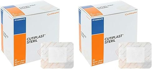 CUTIPLAST steriler Wundverband 10cmx8cm, 50 St (Packung mit 2)