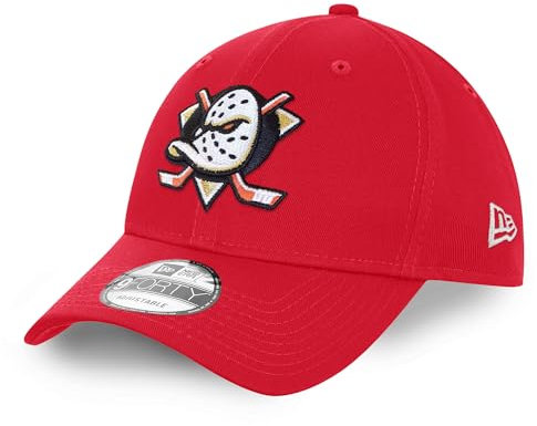 New Era Anaheim Ducks NHL Injection Rot Verstellbare 9Forty Snapback Cap - One-Size
