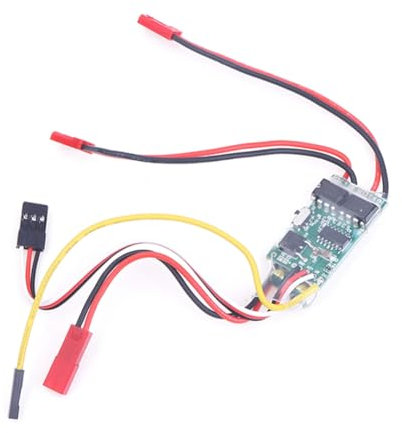 Sirxlevcy Control de Velocidad Bidireccional de Doble VíA con Escobillas de 6 V-14 V, /3 S, 5 A, para Motor con Escobillas de Tanque/Modelo RC, Piezas de Repuesto