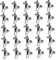 WOONEKY 30pcs Shelf Support Pegs Sturdy Metal Shelf Holders for Cabinets and Bookcases Shelf Pins for Secure Storage Easy to Install Fits Furniture