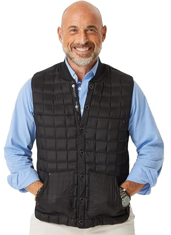 PYVOT Men’s Journey Weighted Vest, Quilted Sensory Weighted Apparel